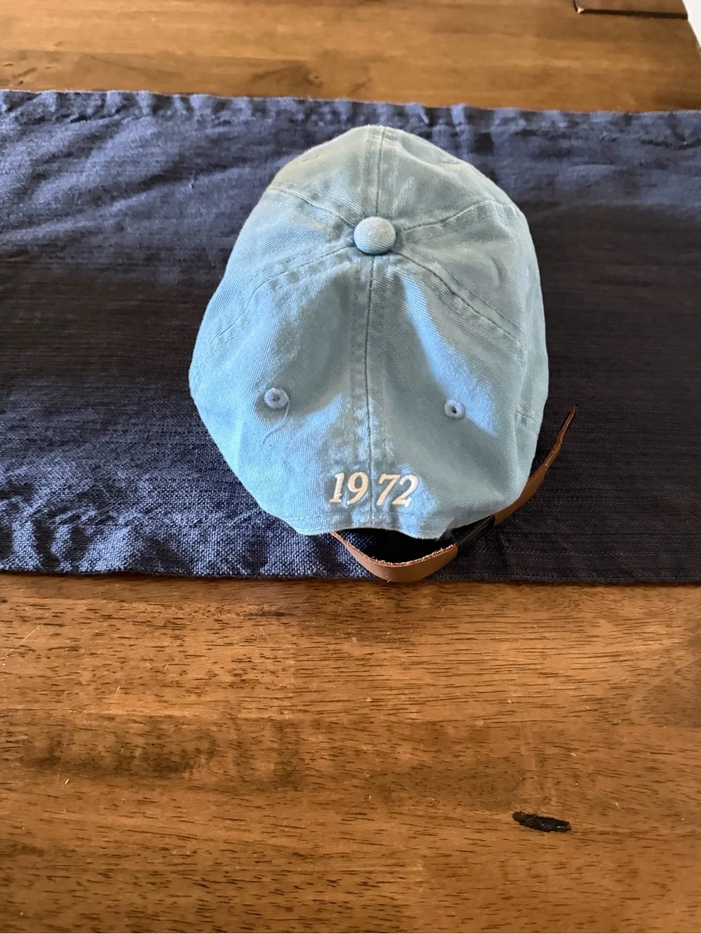 Nike Golf Heritage86 Washed Adjustable Dad Hat Cap OS Dutch Blue
